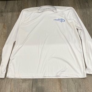 Reel life long sleeve fishing tee
